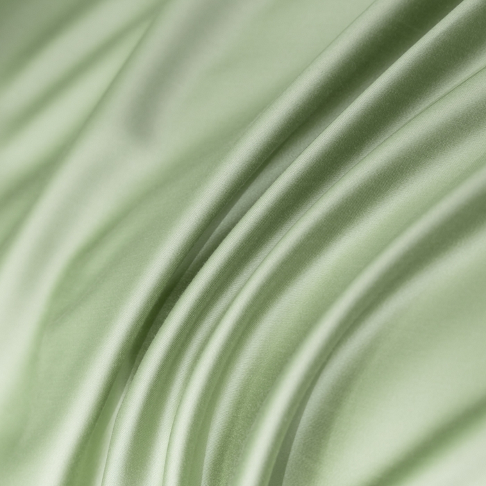 91家纺网 家纺一手货源 找家纺 禾时 2026新款60支奥地利兰精双拼纯色天丝四件套 香奈儿绿-嫩叶绿