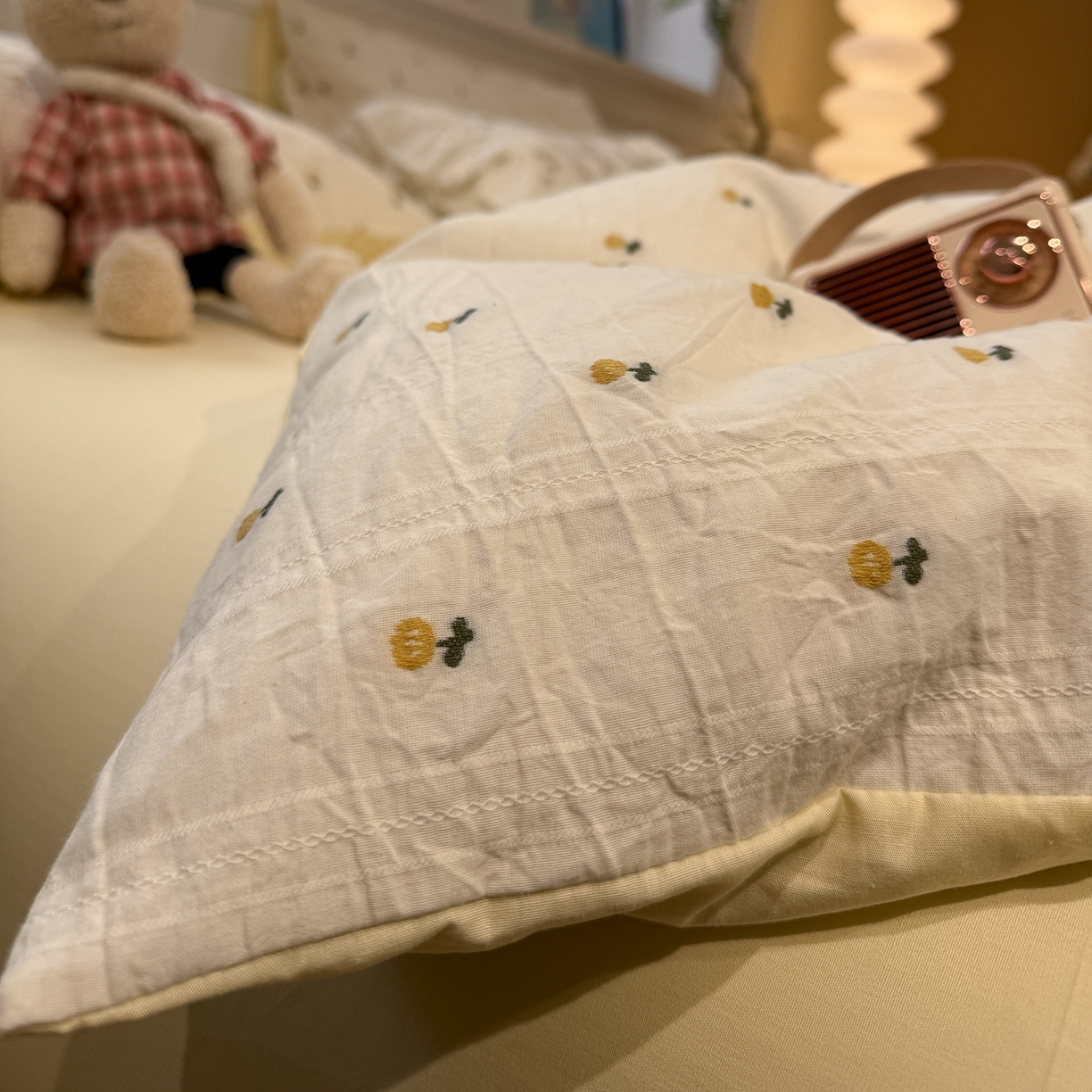 91家纺网 家纺一手货源 找家纺 （总）怡家居 2026春夏新款全棉纯棉水洗棉提花四件套