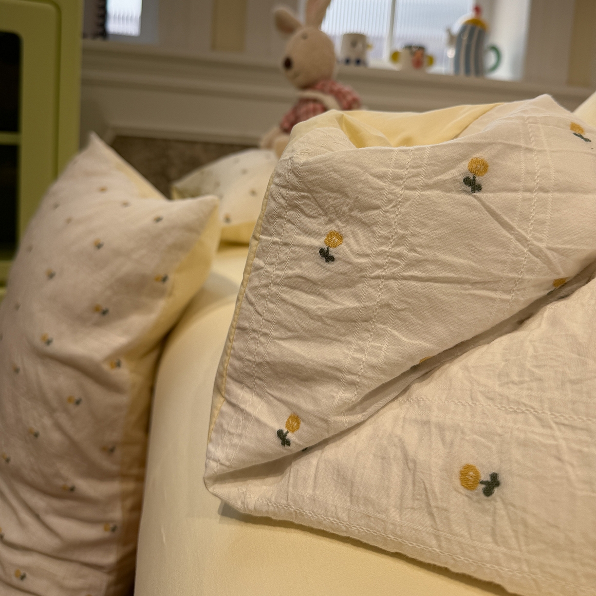 91家纺网 家纺一手货源 找家纺 （总）怡家居 2026春夏新款全棉纯棉水洗棉提花四件套