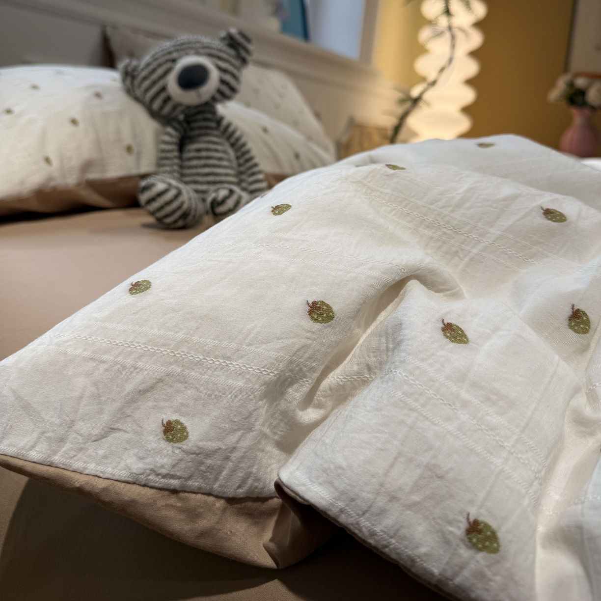 91家纺网 家纺一手货源 找家纺 （总）怡家居 2026春夏新款全棉纯棉水洗棉提花四件套