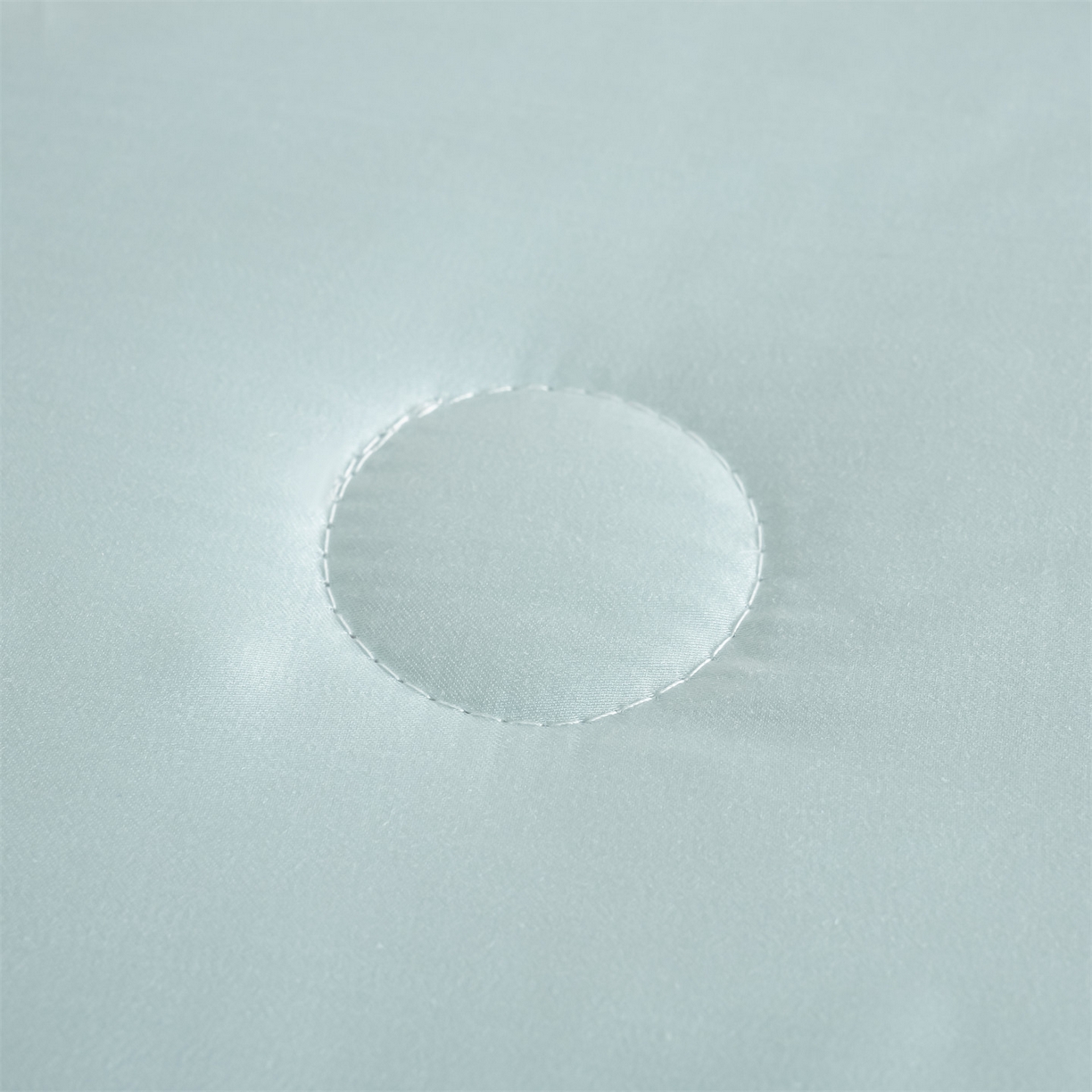 91家纺网 家纺一手货源 找家纺 美澳家纺 2026春夏新款凉感水洗冰丝真丝双拼夏被夏凉被四件套 双拼-海盐兰+香草灰