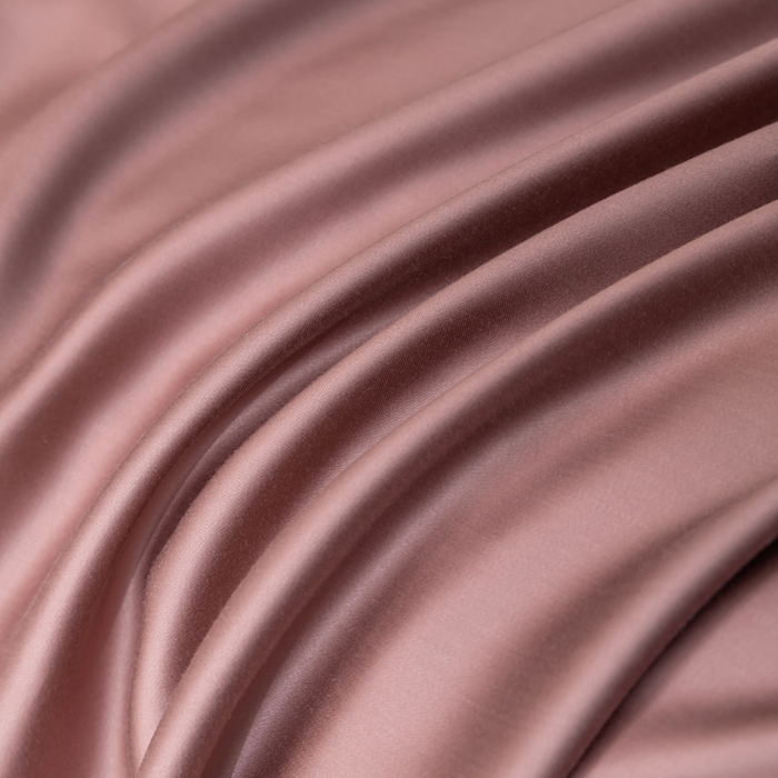 91家纺网 家纺一手货源 找家纺 禾时 2026新款60支奥地利兰精双拼纯色天丝四件套 野樱莓-芋泥灰