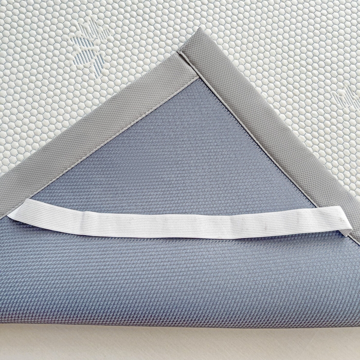 91家纺网 家纺一手货源 找家纺 富馨莱 2026新款PE乙纶高克重冰豆豆席凉感凉席单件席子平铺款学生宿舍支持一件定制尺寸 熊猫嘟嘟-蓝