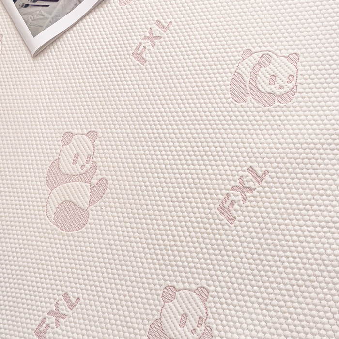 91家纺网 家纺一手货源 找家纺 富馨莱 2026新款PE乙纶高克重冰豆豆席凉感凉席单件席子平铺款学生宿舍支持一件定制尺寸 熊猫嘟嘟-粉