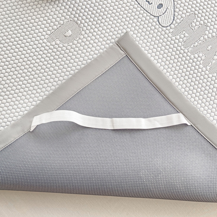 91家纺网 家纺一手货源 找家纺 富馨莱 2026新款PE乙纶高克重冰豆豆席凉感凉席单件席子平铺款学生宿舍支持一件定制尺寸 呆呆狗