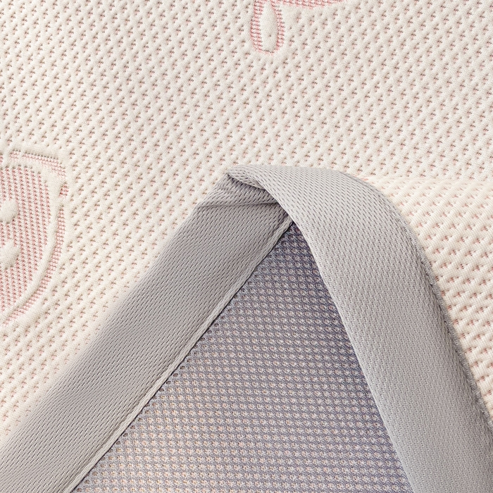 91家纺网 家纺一手货源 找家纺 富馨莱 2026新款PE乙纶高克重冰豆豆席凉感凉席单件席子平铺款学生宿舍支持一件定制尺寸 草莓乐园