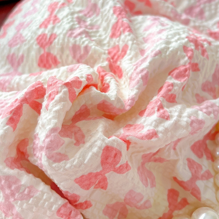 91家纺网 家纺一手货源 找家纺 仟网汇 2026新款简单款泡芙纱印花四件套 泡芙小狗