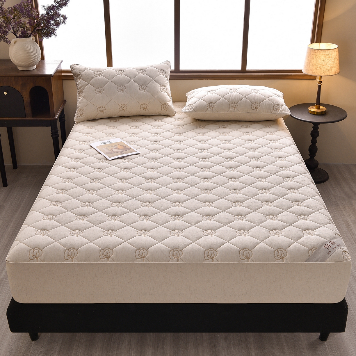 91家纺网 家纺一手货源 找家纺 （总）好眠好梦家纺 2026新款全棉纯棉棉麻抗菌防螨床笠