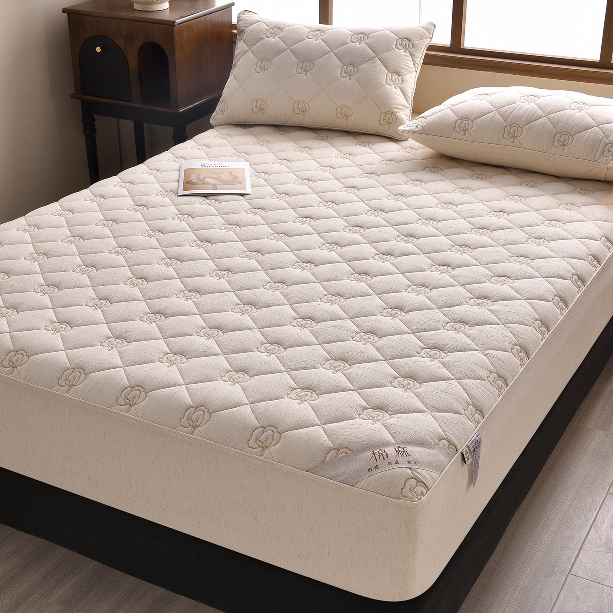 91家纺网 家纺一手货源 找家纺 （总）好眠好梦家纺 2026新款全棉纯棉棉麻抗菌防螨床笠