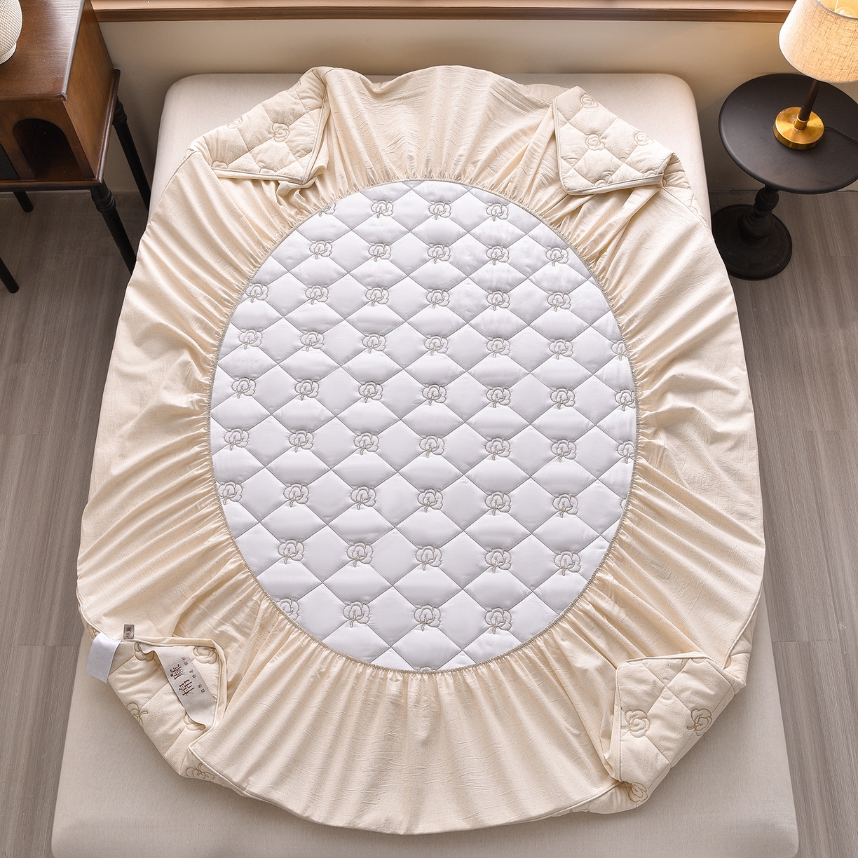 91家纺网 家纺一手货源 找家纺 （总）好眠好梦家纺 2026新款全棉纯棉棉麻抗菌防螨床笠