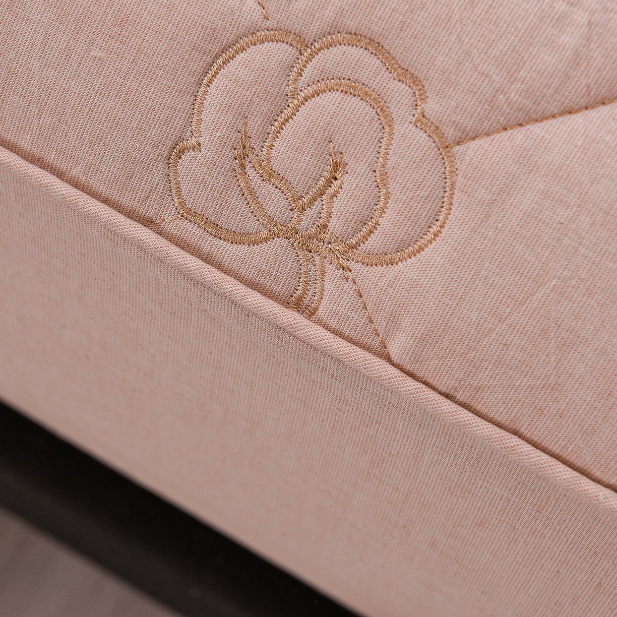 91家纺网 家纺一手货源 找家纺 好眠好梦家纺 2026新款全棉纯棉棉麻抗菌防螨床笠 棉之语-粉色