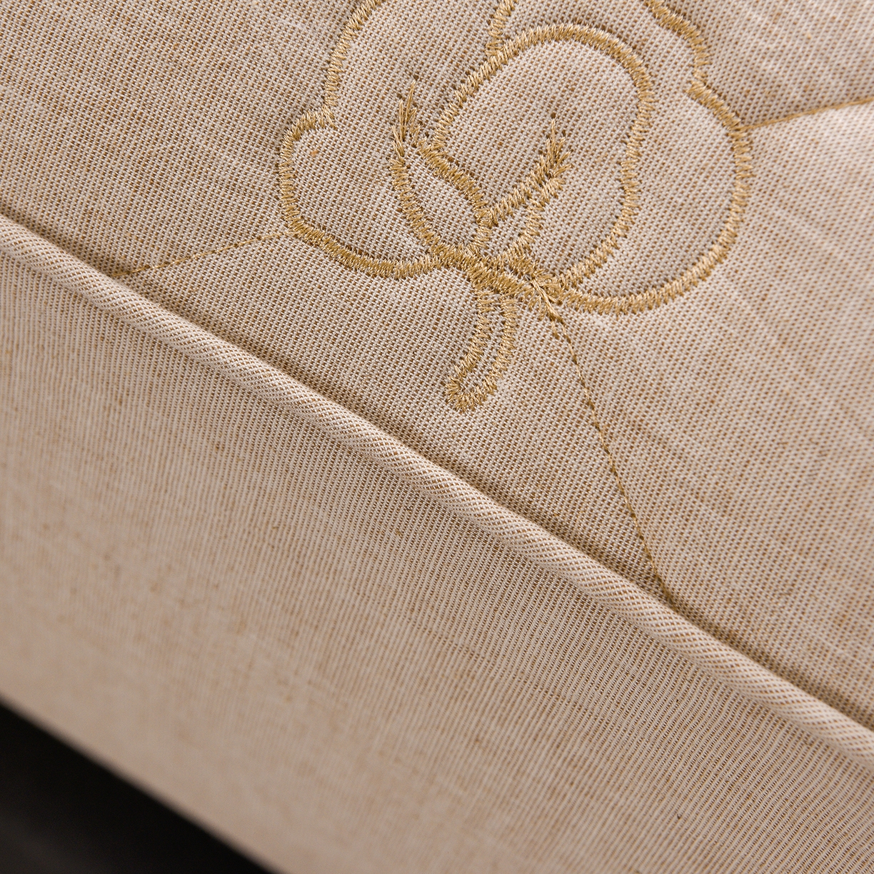 91家纺网 家纺一手货源 找家纺 好眠好梦家纺 2026新款全棉纯棉棉麻抗菌防螨床笠 棉之语-卡其