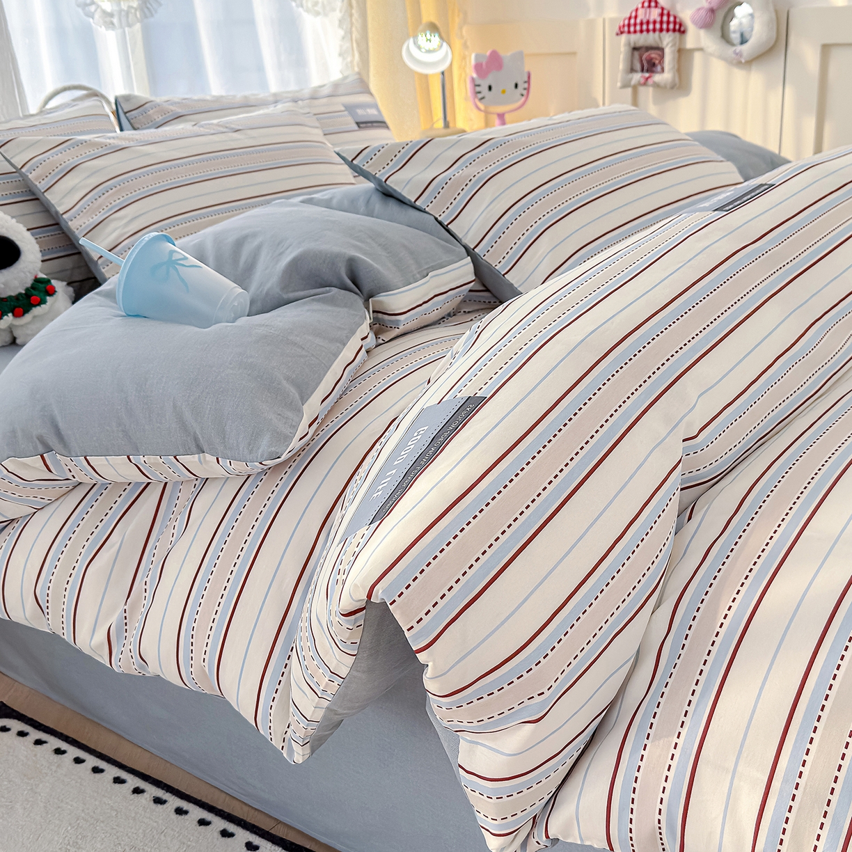 91家纺网 家纺一手货源 找家纺 （总）元禾 2026新款12868新疆全棉印花四件套（提供质检报告