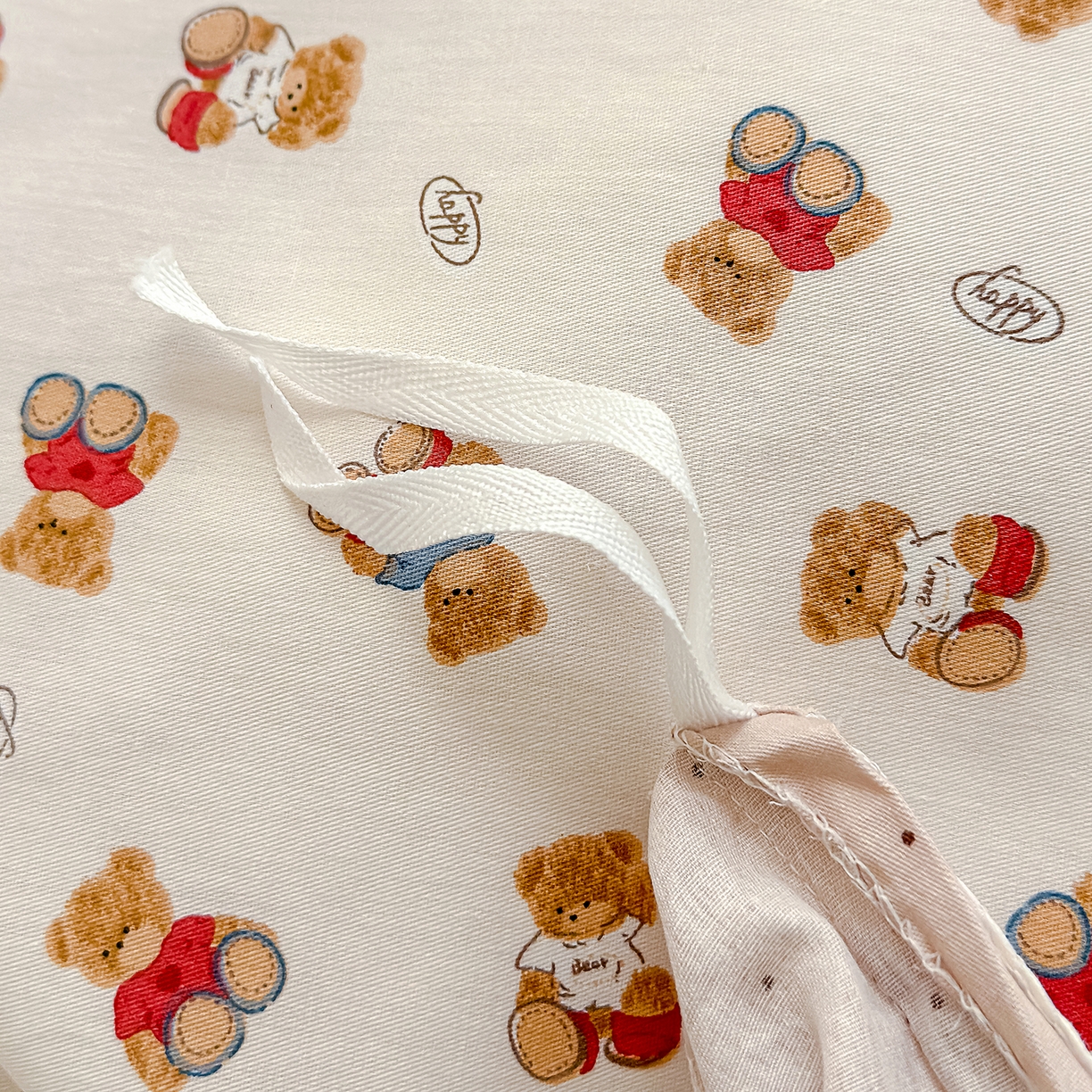 91家纺网 家纺一手货源 找家纺 元禾 2026新款12868新疆全棉单品被套系列（提供质检报告） 烘焙熊熊