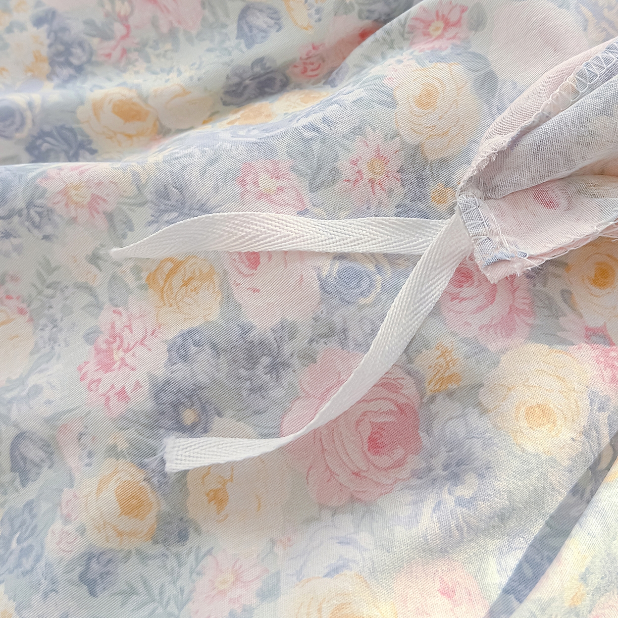 91家纺网 家纺一手货源 找家纺 元禾 2026新款12868新疆全棉单品被套系列（提供质检报告） 岚花绪-灰