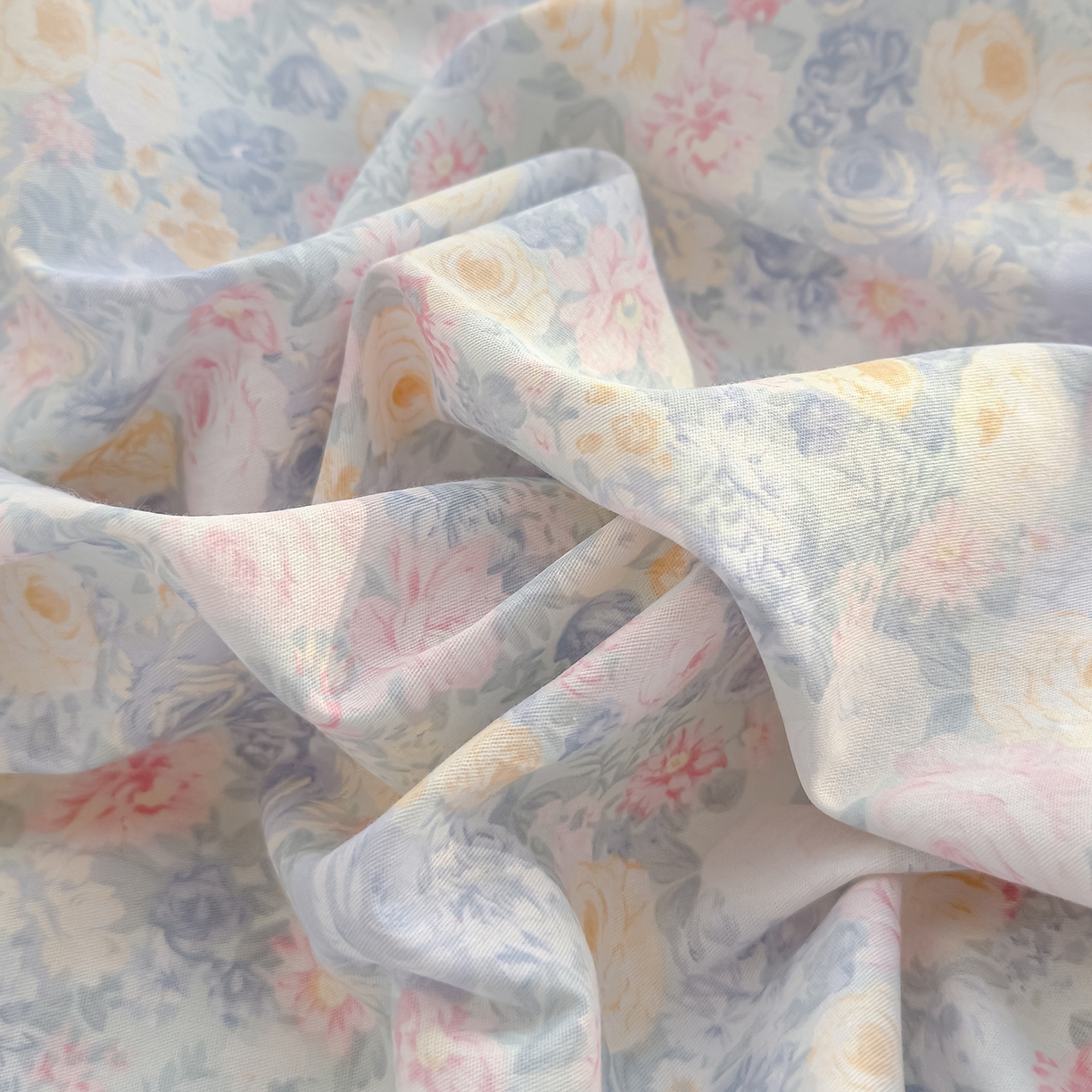 91家纺网 家纺一手货源 找家纺 元禾 2026新款12868新疆全棉单品被套系列（提供质检报告） 岚花绪-灰