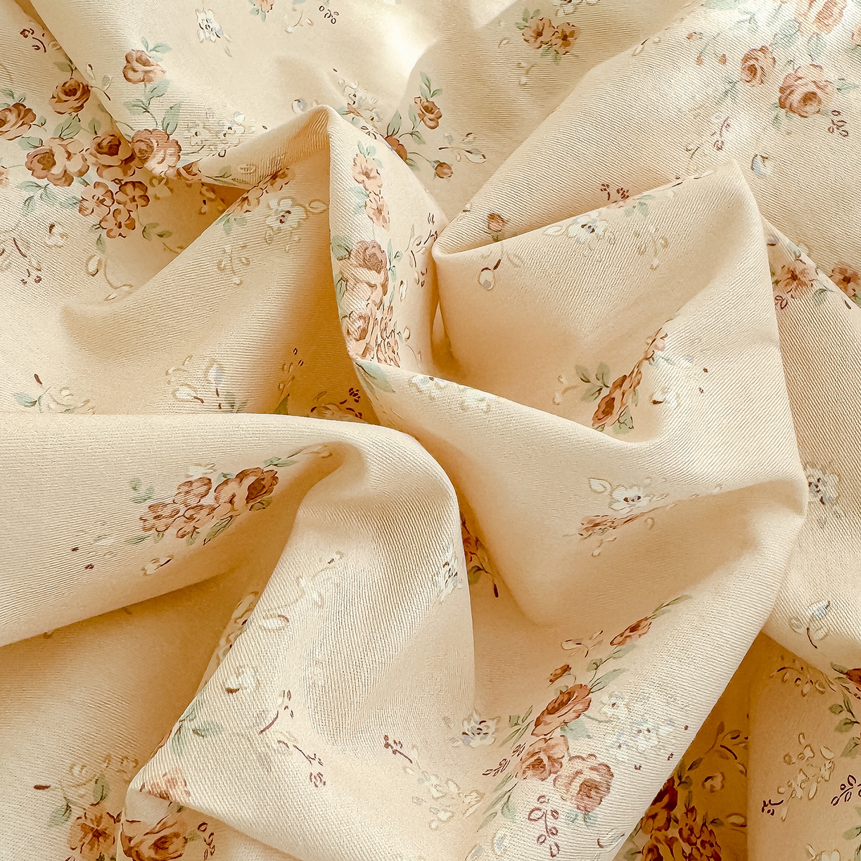 91家纺网 家纺一手货源 找家纺 元禾 2026新款12868新疆全棉印花四件套（提供质检报告 晚风