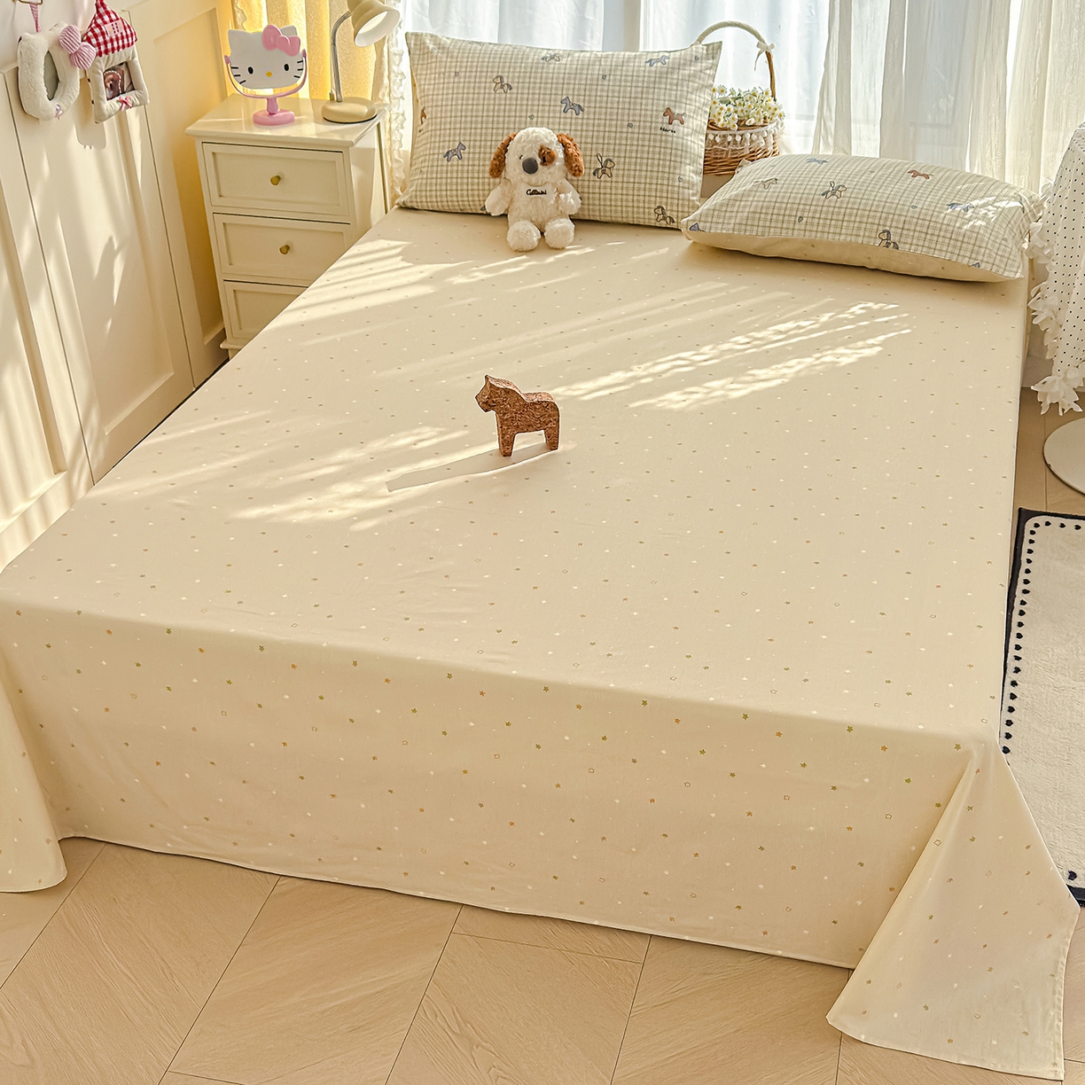 91家纺网 家纺一手货源 找家纺 元禾 2026新款12868新疆全棉单品被套系列（提供质检报告） 马上暴富