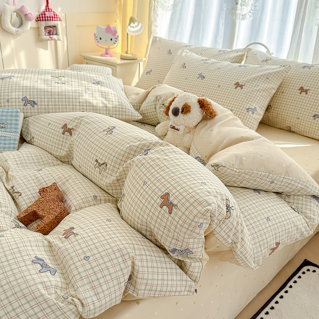 91家纺网 家纺一手货源 找家纺 元禾 2026新款12868新疆全棉单品被套系列（提供质检报告） 马上暴富