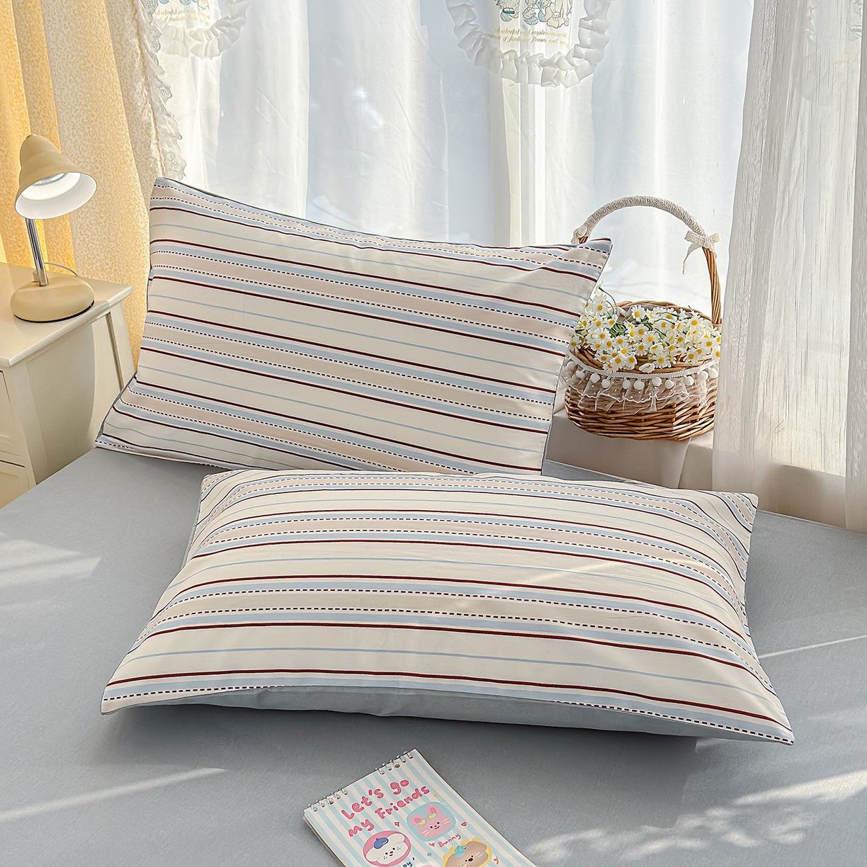 91家纺网 家纺一手货源 找家纺 元禾 2026新款12868新疆全棉印花四件套（提供质检报告 维奥