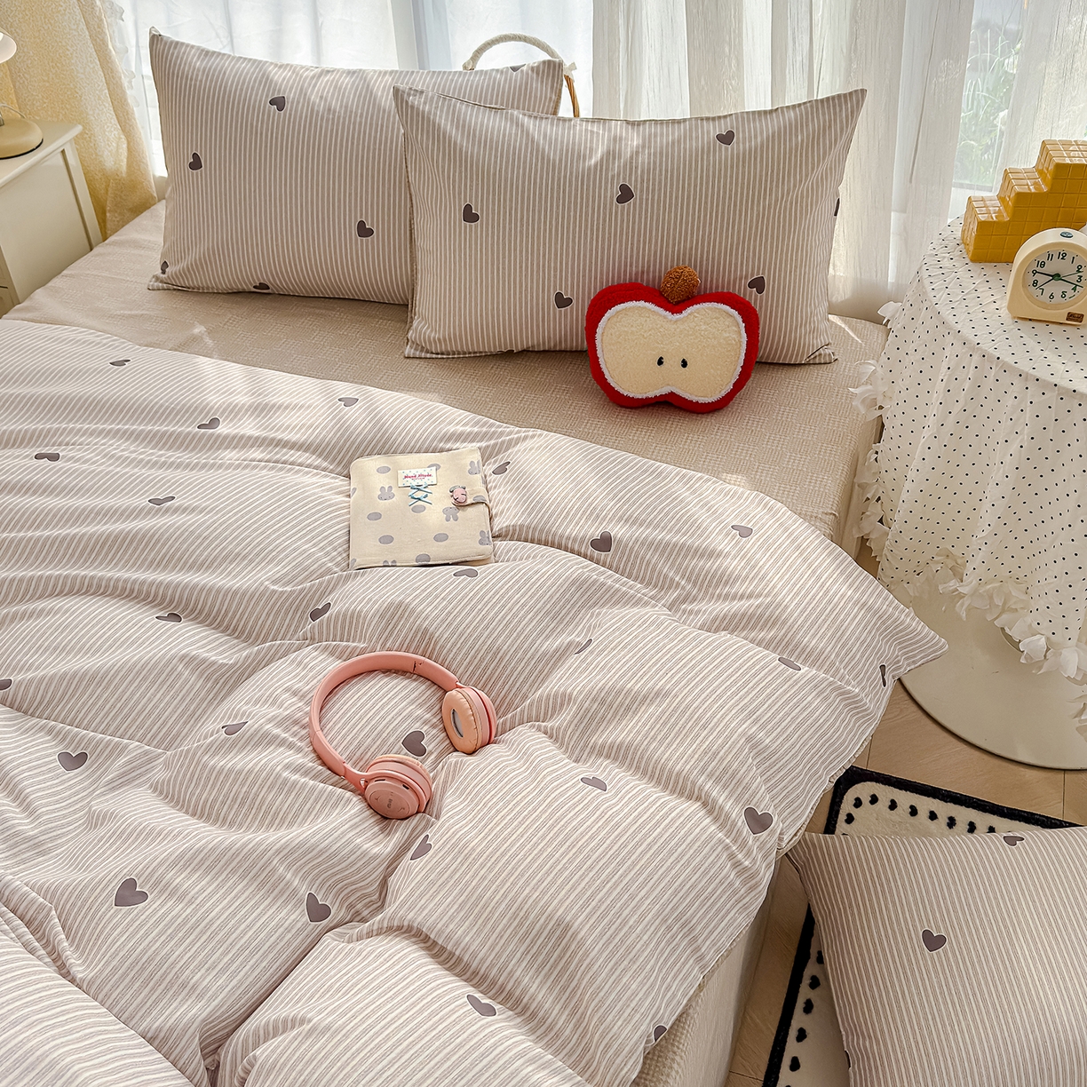 91家纺网 家纺一手货源 找家纺 元禾 2026新款12868新疆全棉单品被套系列（提供质检报告） 心动回忆