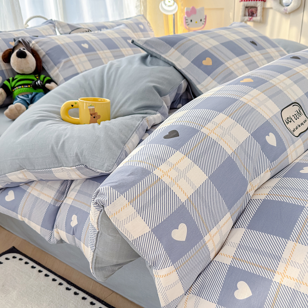 91家纺网 家纺一手货源 找家纺 元禾 2026新款12868新疆全棉纯棉单品床单系列（提供质检报告） 爱达拉