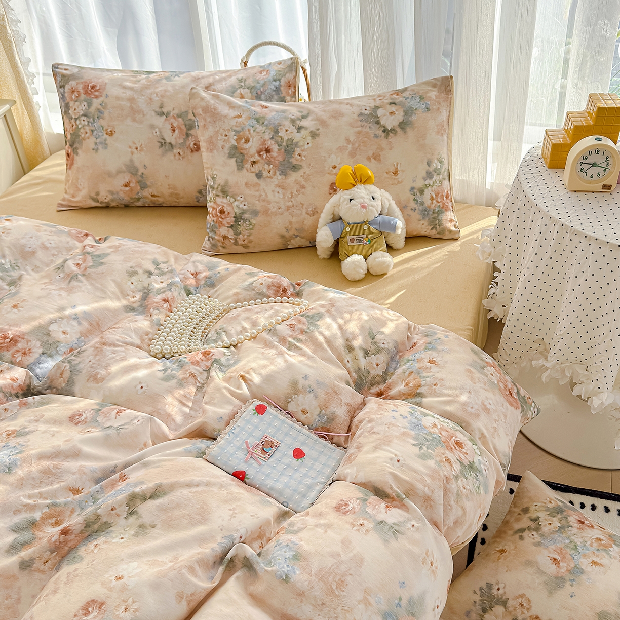 91家纺网 家纺一手货源 找家纺 元禾 2026新款12868新疆全棉纯棉单品床单系列（提供质检报告） 锦绣园