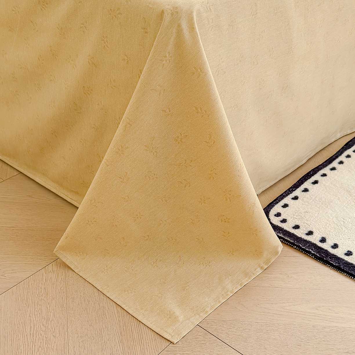 91家纺网 家纺一手货源 找家纺 元禾 2026新款12868新疆全棉纯棉单品床单系列（提供质检报告） 锦绣园