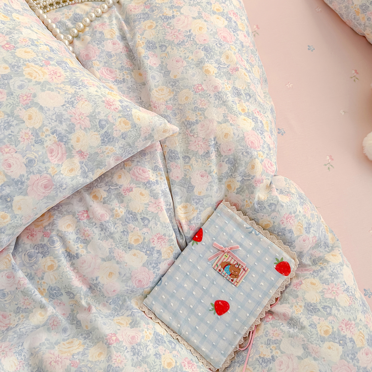 91家纺网 家纺一手货源 找家纺 元禾 2026新款12868新疆全棉单品枕套系列（提供质检报告） 岚花绪-灰