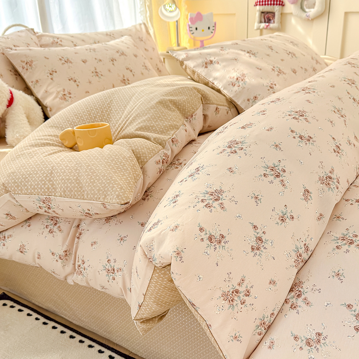 91家纺网 家纺一手货源 找家纺 元禾 2026新款12868新疆全棉单品枕套系列（提供质检报告） 晚风