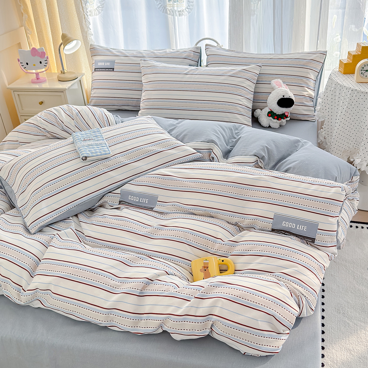 91家纺网 家纺一手货源 找家纺 元禾 2026新款12868新疆全棉单品枕套系列（提供质检报告） 维奥