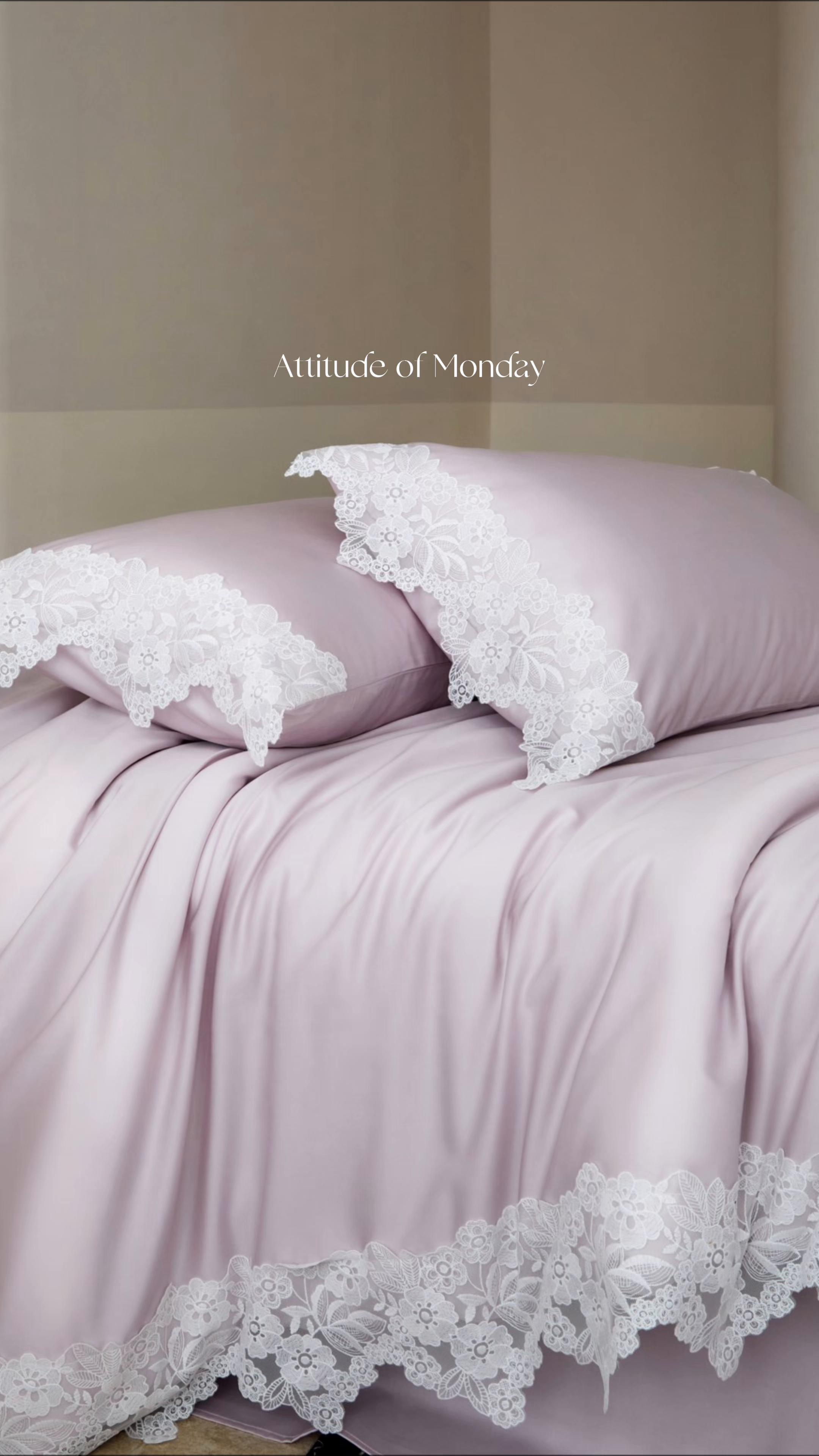 91家纺网 家纺一手货源 找家纺 金奇达家纺 2026新款茧养丝光缎四件套-蕾丝小姐（标准号全网控价（折后券后）不低于299元） 蕾丝小姐-莲紫