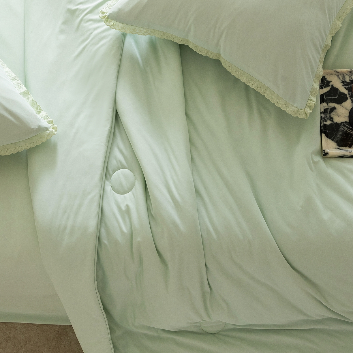 91家纺网 家纺一手货源 找家纺 （总）立奥被业 2026新款锦氨凉感夏被夏凉被空调被竹浆纤维夏被四件套大油光夏凉被