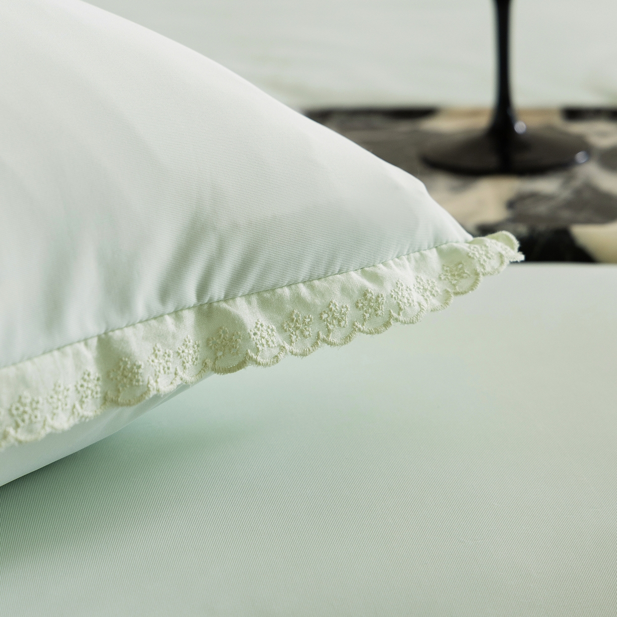 91家纺网 家纺一手货源 找家纺 立奥被业 2026新款锦氨凉感夏被夏凉被空调被竹浆纤维夏被四件套大油光夏凉被 绿色