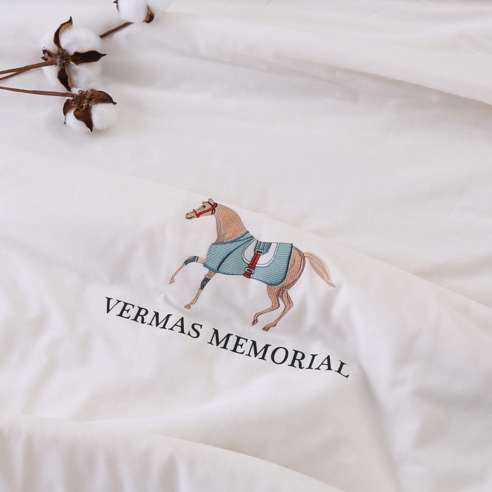 91家纺网 家纺一手货源 找家纺 （总）薇玛仕 2026新款纯棉赛马曲系列60支新疆棉纱棉花夏凉被空调被里外全棉