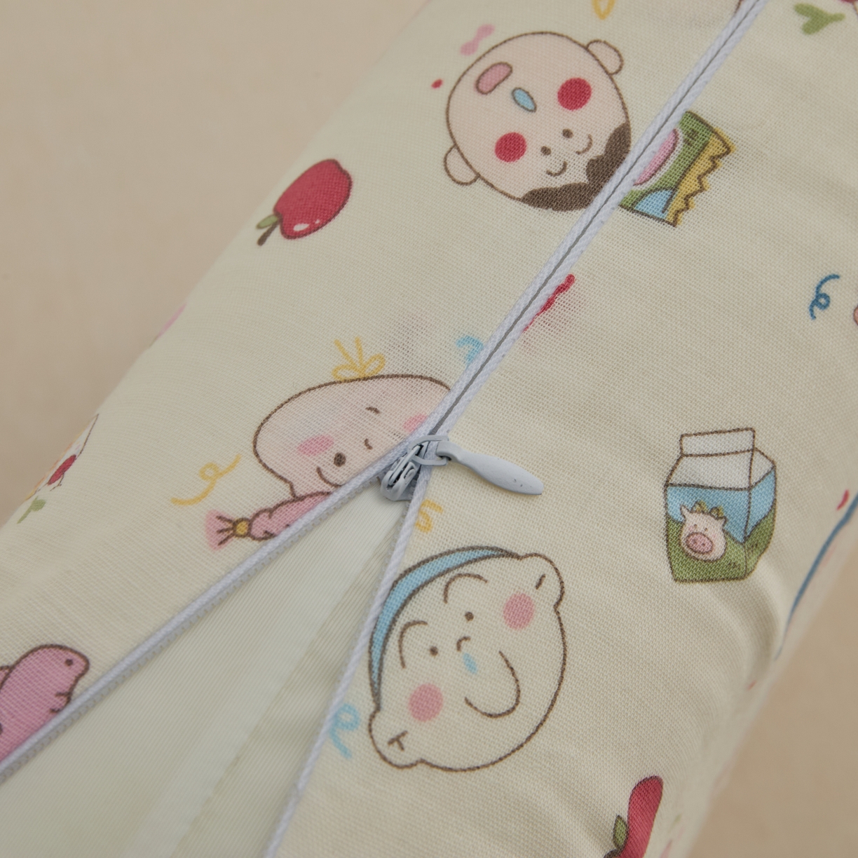 91家纺网 家纺一手货源 找家纺 百寐 2026新款全棉纯棉A类双层纱立体记忆深睡枕芯保护套42*70纯棉枕套 可爱小新