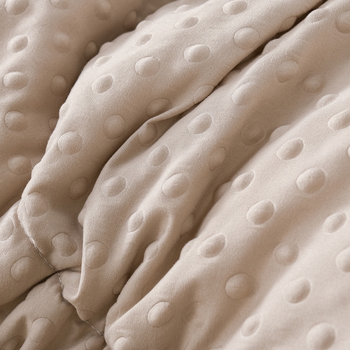 91家纺网 家纺一手货源 找家纺 壹张床 2026新款A类水洗棉3D豆豆夏被夏凉被空调被 格子萌熊