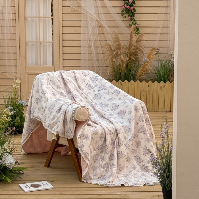 91家纺网 家纺一手货源 找家纺 （总）云玲时尚 2026新款木棉皱皱纱夏被被子被芯