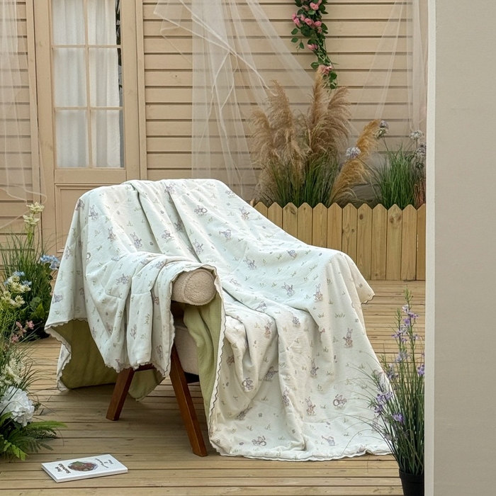 91家纺网 家纺一手货源 找家纺 （总）云玲时尚 2026新款木棉皱皱纱夏被被子被芯