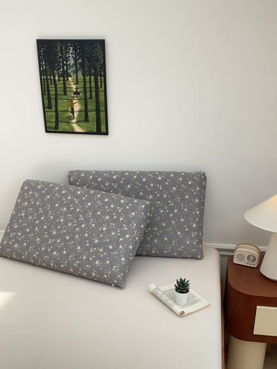 91家纺网 家纺一手货源 找家纺 百寐 2026新款全棉纯棉A类双层纱立体记忆深睡枕芯保护套42*70纯棉枕套 暮光之城