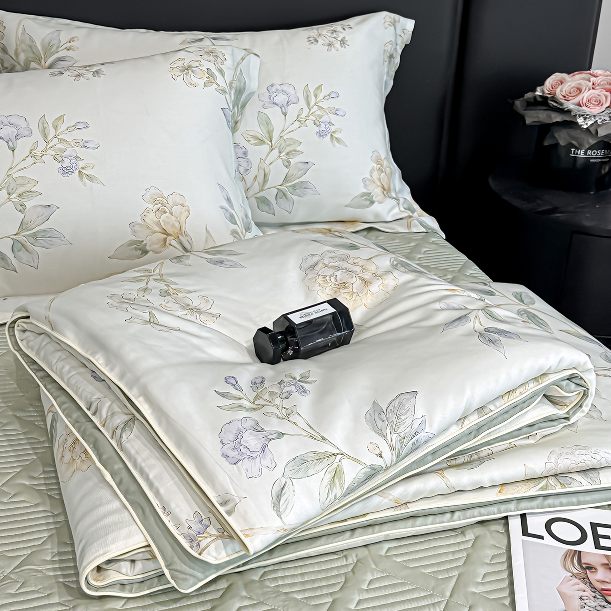 91家纺网 家纺一手货源 找家纺 （总）吾诺家居 2026春夏新款数码印花莱赛尔天丝夏被夏凉被空调被-天印系列