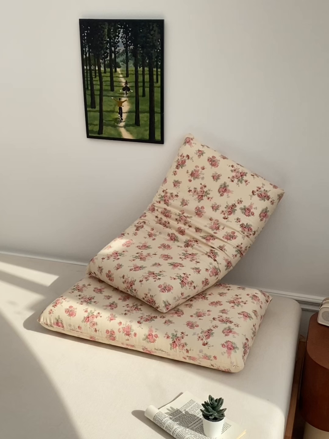 91家纺网 家纺一手货源 找家纺 百寐 2026新款全棉纯棉A类双层纱立体记忆深睡枕芯保护套42*70纯棉枕套 蔷薇之恋