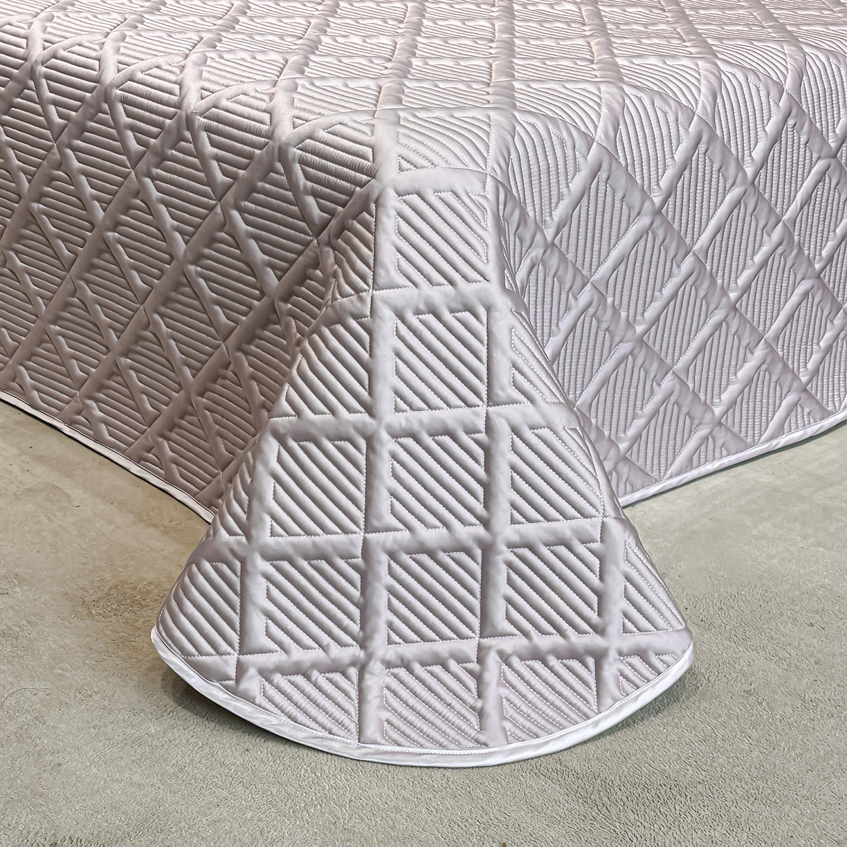 91家纺网 家纺一手货源 找家纺 吾诺家居 2026春夏新款数码印花莱赛尔天丝夏被夏凉被空调被-天印系列 春意