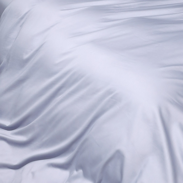 91家纺网 家纺一手货源 找家纺 晶缦家纺 2026新全棉A类纯棉100支贡缎长绒棉纯色多规格四件套-绮云系列 绮云-绫兰灰