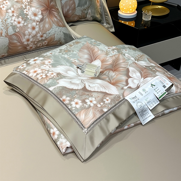 91家纺网 家纺一手货源 找家纺 （总）欧夏家纺 2026新款兰精天丝数码印花镂空夏被空调被夏凉被薄被子可机洗