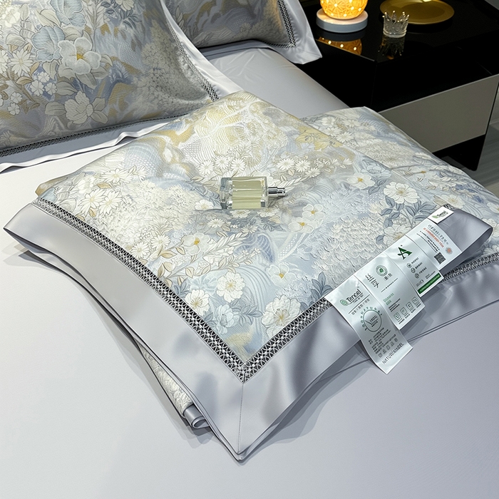 91家纺网 家纺一手货源 找家纺 （总）欧夏家纺 2026新款兰精天丝数码印花镂空夏被空调被夏凉被薄被子可机洗