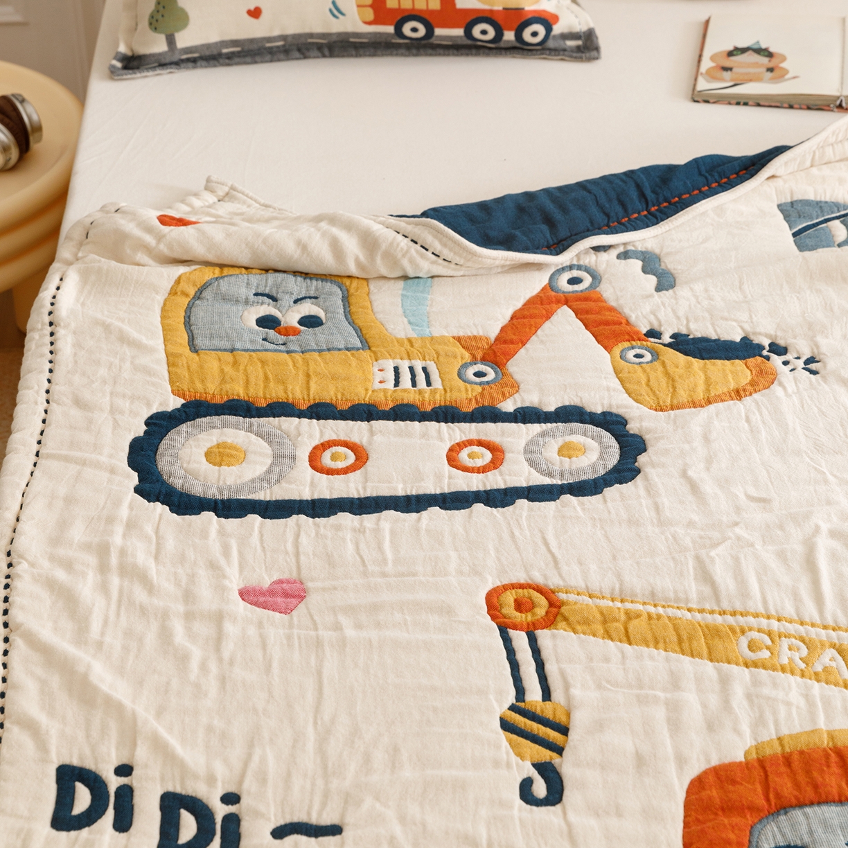 91家纺网 家纺一手货源 找家纺 （总）悦然毛巾被 2026新款全棉纱布儿童泡泡被夏被盖毯 