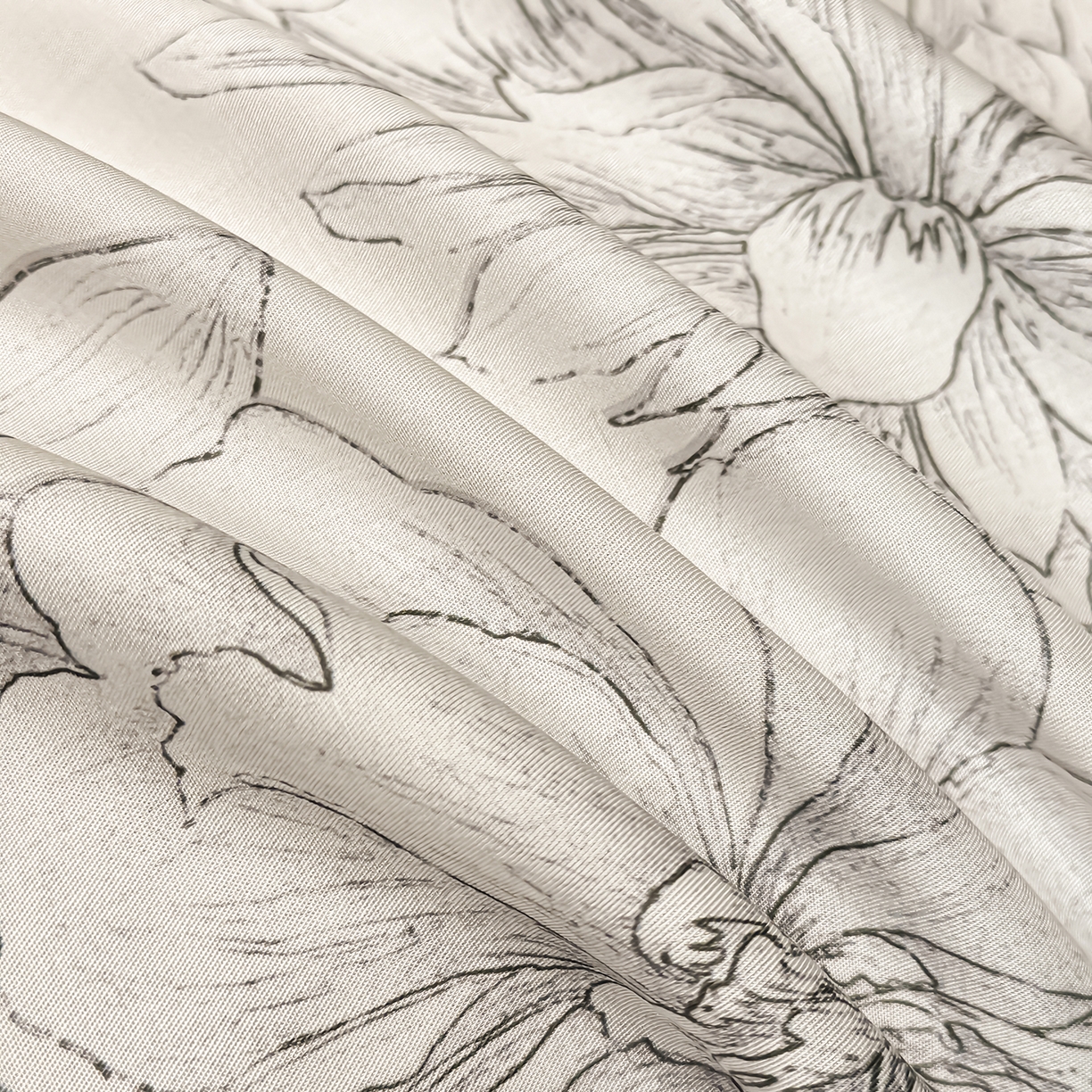 91家纺网 家纺一手货源 找家纺 吾诺家居 2026春夏新款数码印花莱赛尔天丝夏被夏凉被空调被-天印系列 青墨花影