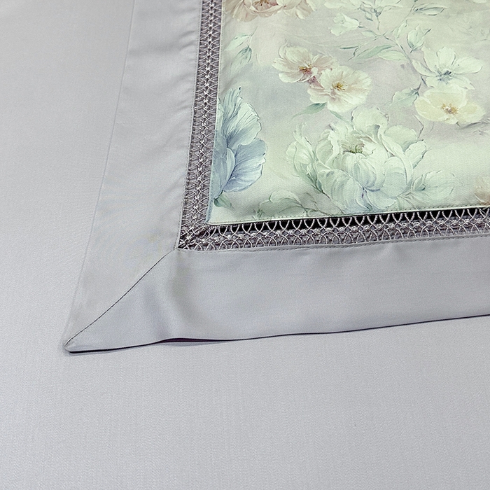 91家纺网 家纺一手货源 找家纺 欧夏家纺 2026新款兰精天丝数码印花镂空夏被空调被夏凉被薄被子可机洗 花期绽放