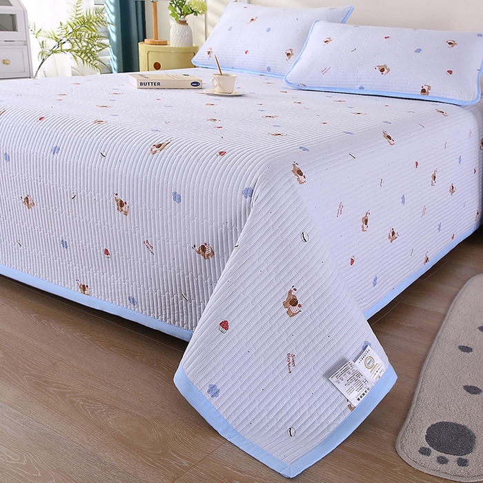 91家纺网 家纺一手货源 找家纺 欧朵家纺 2026新款云朵棉夹棉单床盖床盖单件 小象